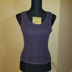 #662 Preowned Columbia Periwinkle Knit PS Top